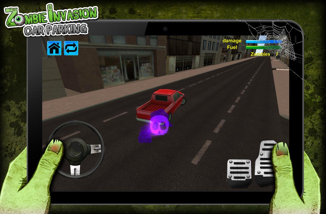 Zombie Invasion Car Parking