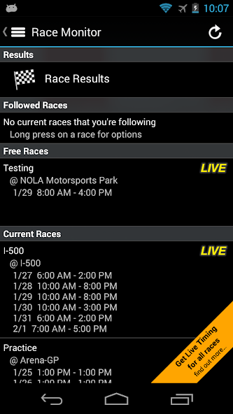 Race Monitor