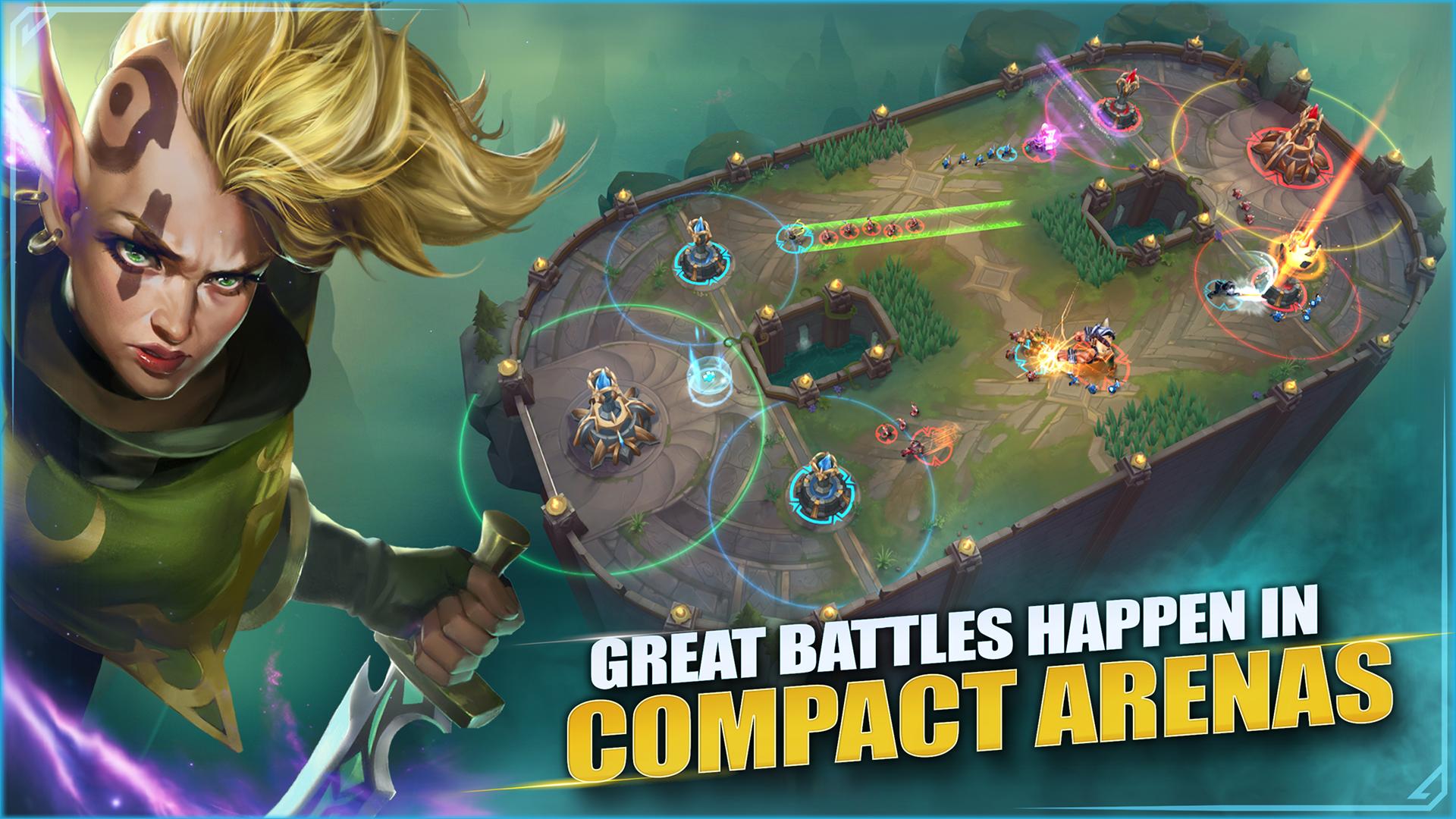 Champions Destiny: MOBA Heroe