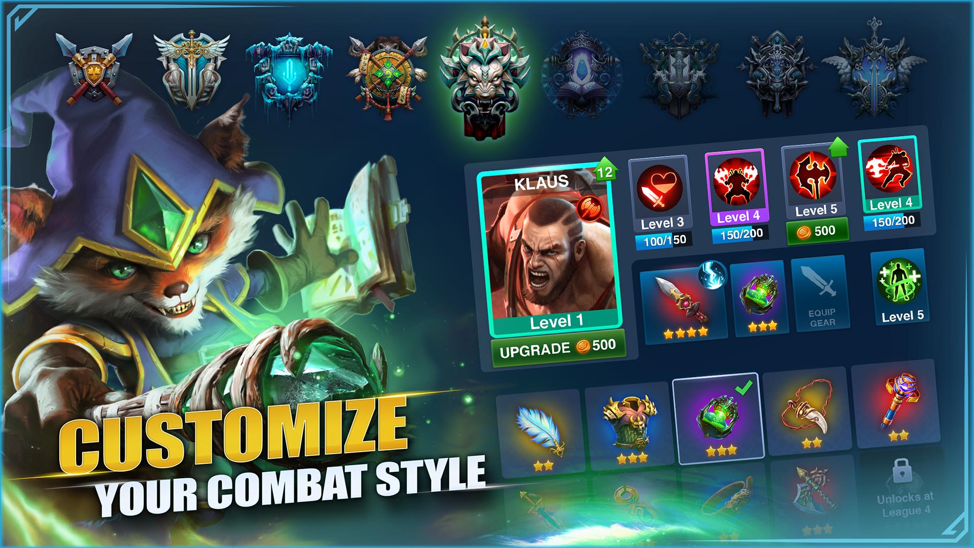Champions Destiny: MOBA Heroe