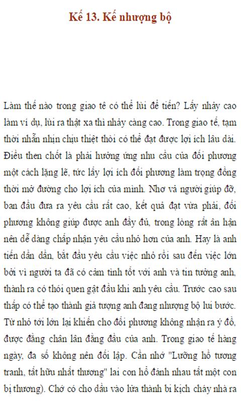 36 ke nhan hoa