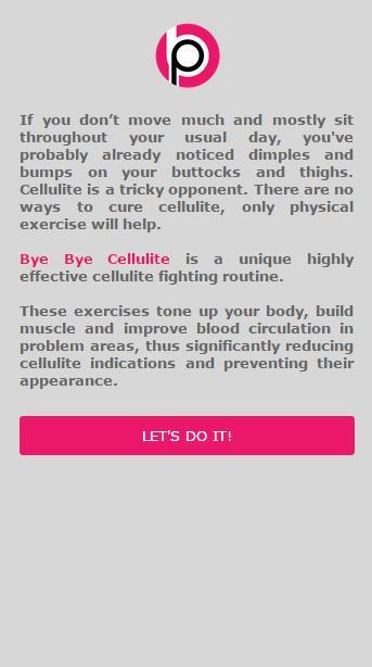 Bye Bye Cellulite