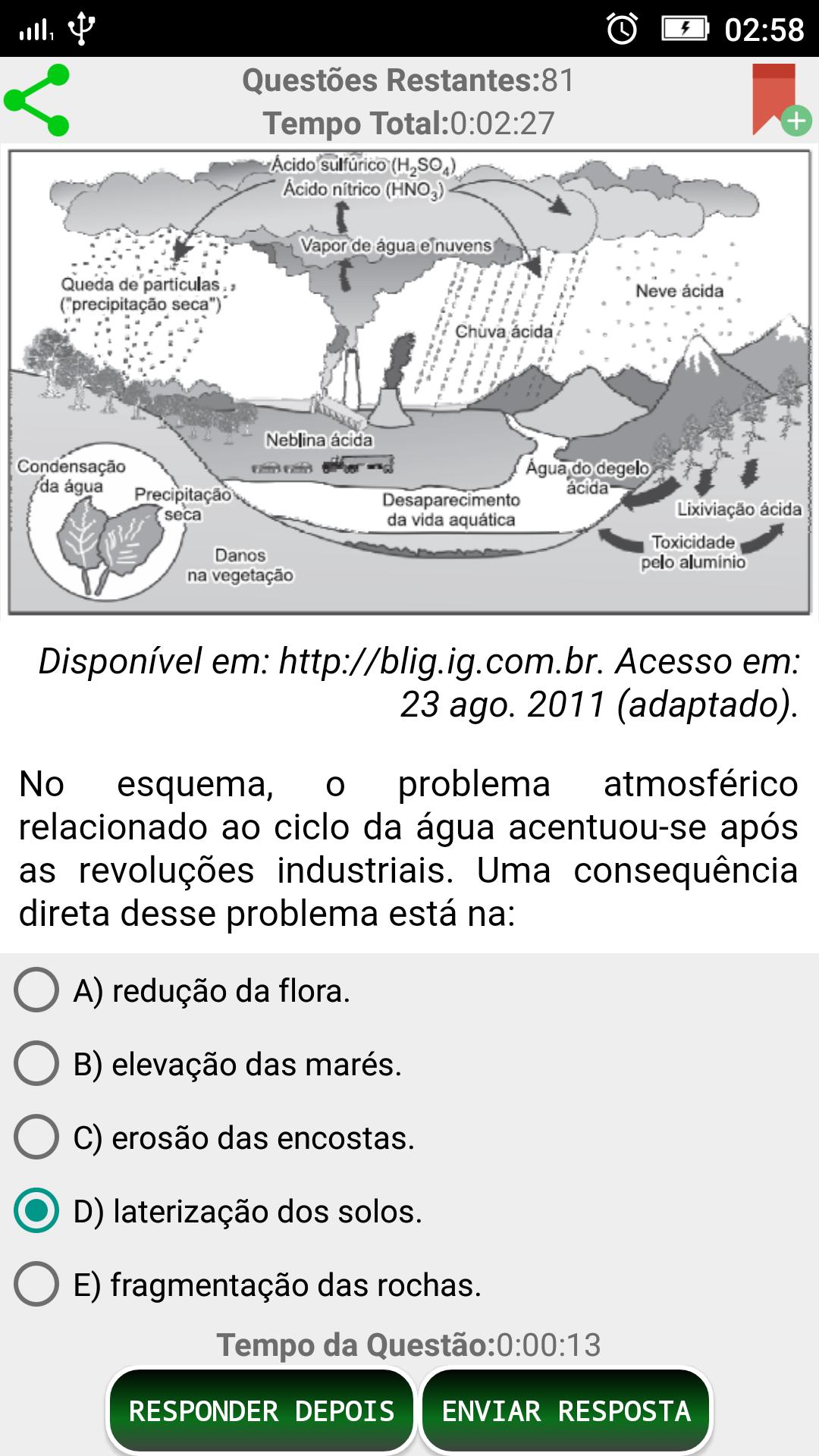 Simulado ENEM 2018