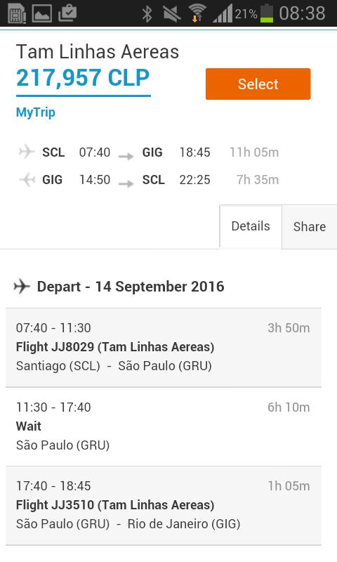 Cheap Flights Chile