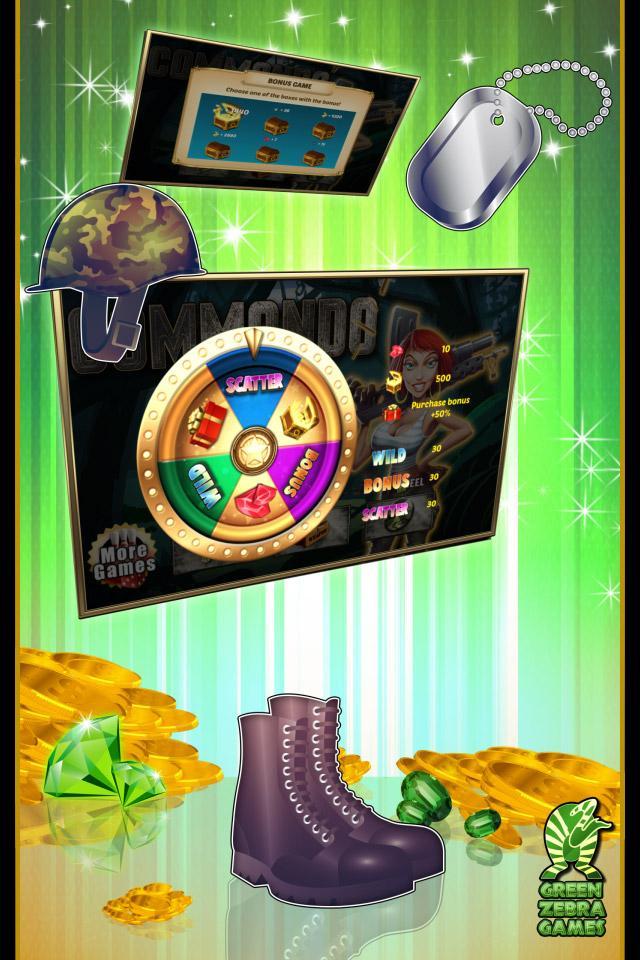 Commando Slots