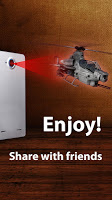 Helicopter 3D Hologram