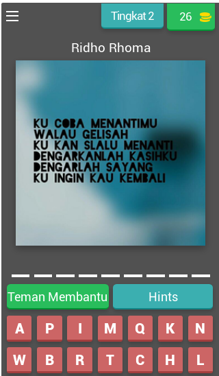 Tebak Lirik Dangdut