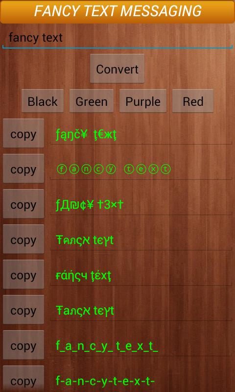 Fancy Text Style