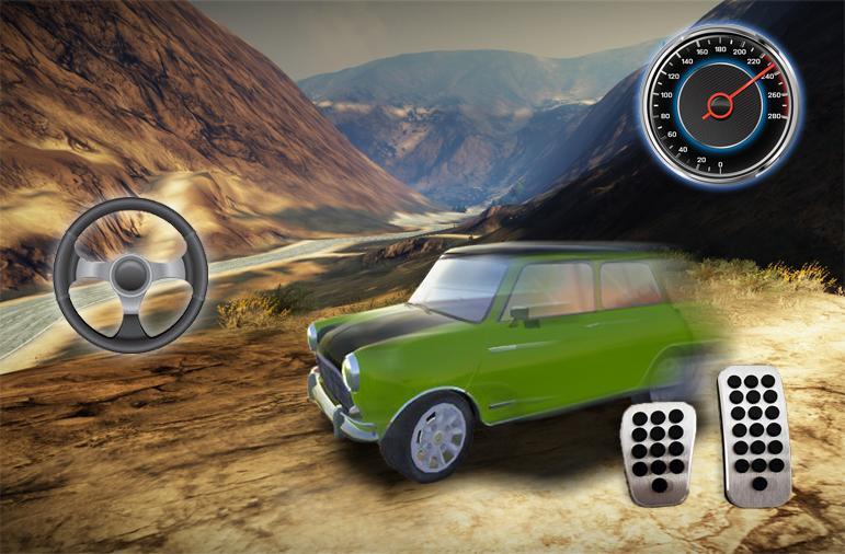 Mr-bean Hill real racing 3D
