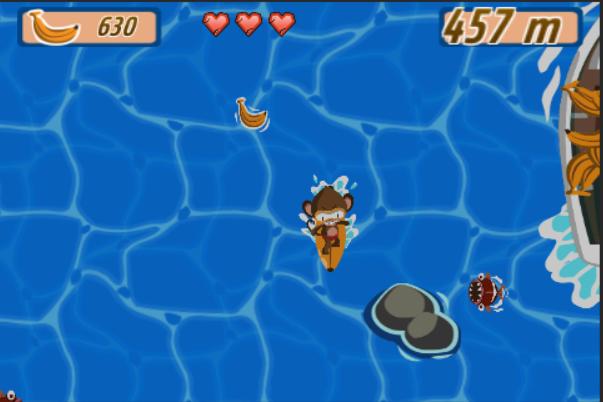 Monkey Surfer