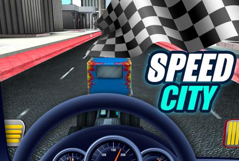 3D Truck Car Speed Racer