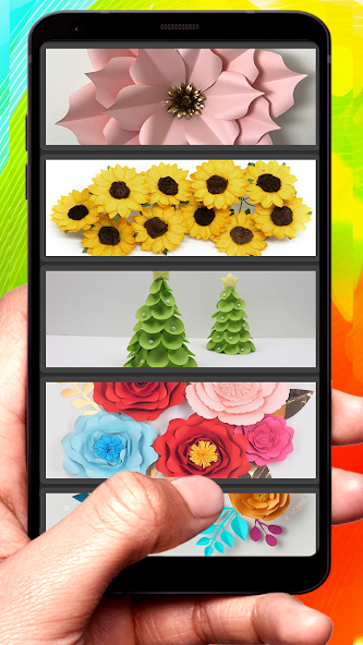 DIY Paper Flowers Idea