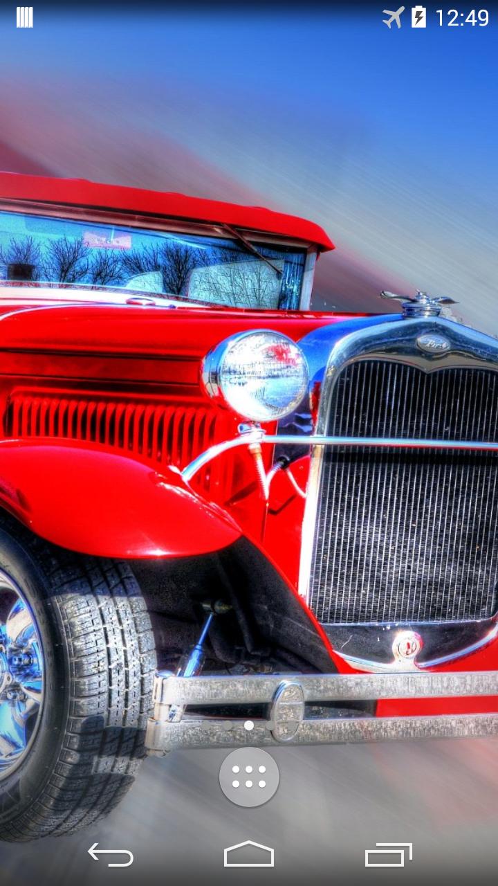 Retro Cars Live Wallpaper