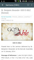 Sermon App