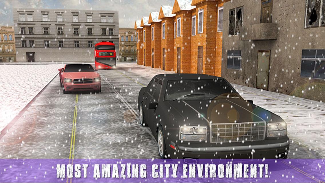 Snow Frenzy Car Parking Space