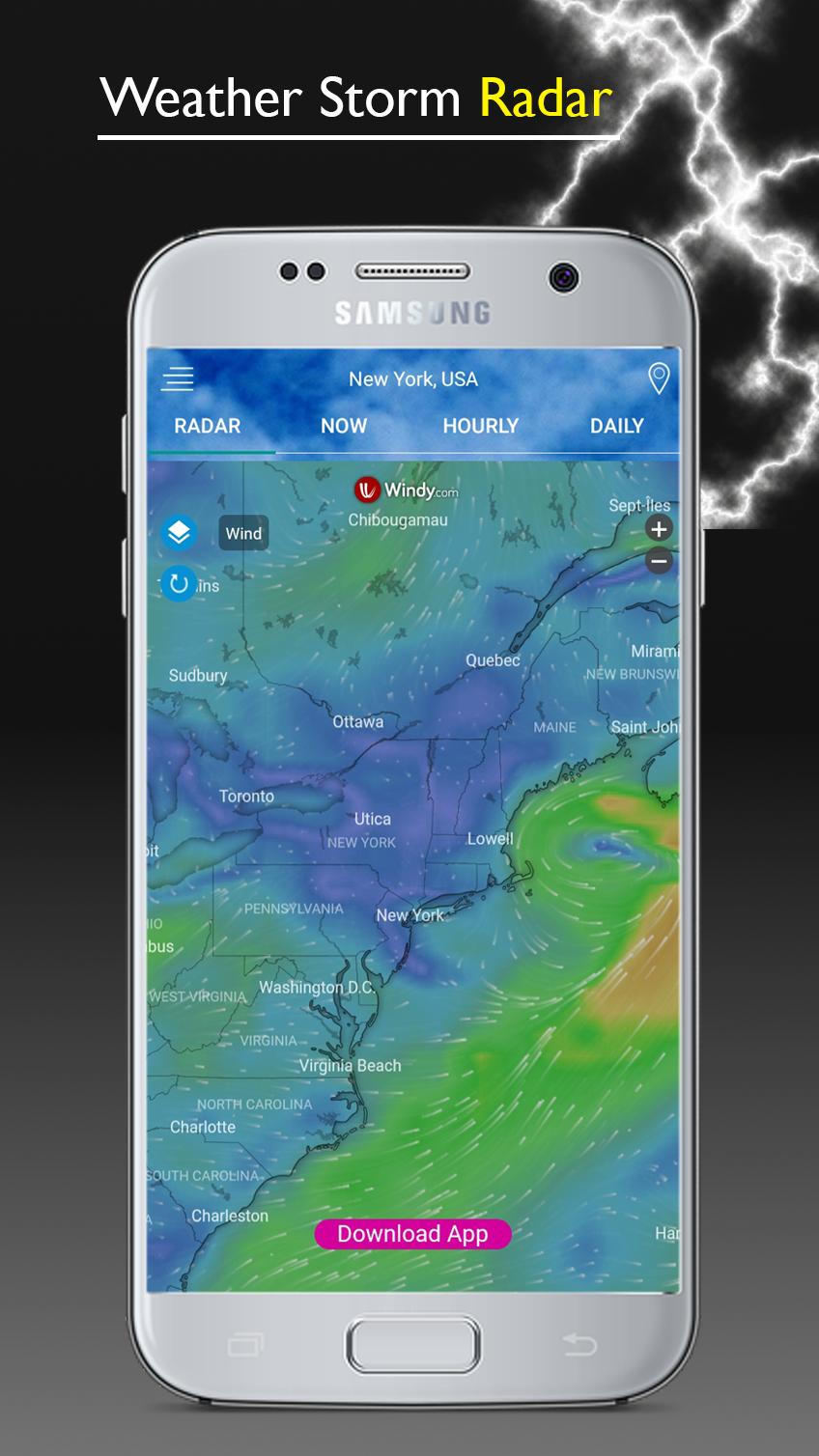 Storm & Hurricane Tracker , Weather Maps Radar