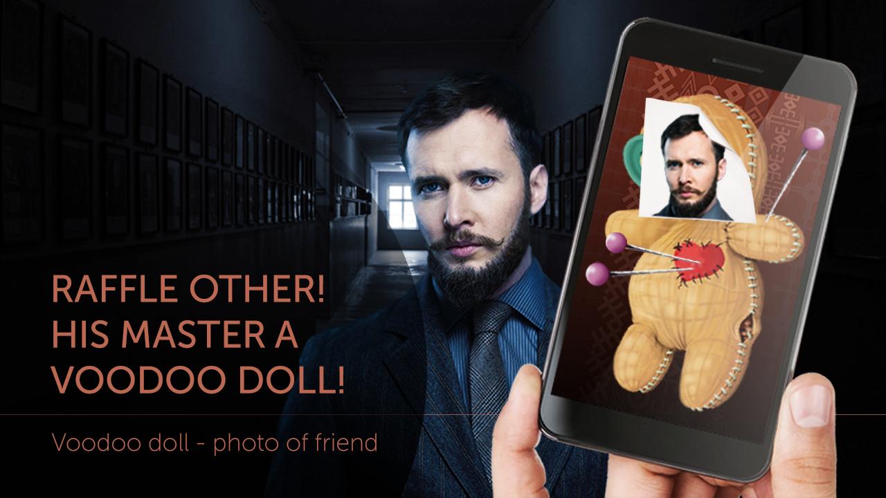 Voodoo doll - photo of friend