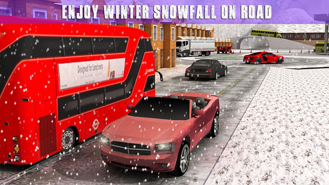 Snow Frenzy Car Parking Space