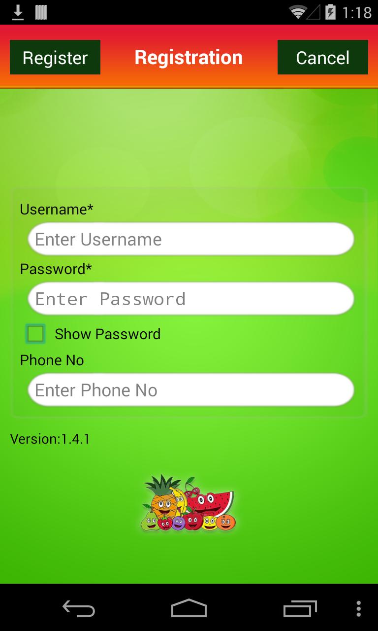 Fruit Dialer