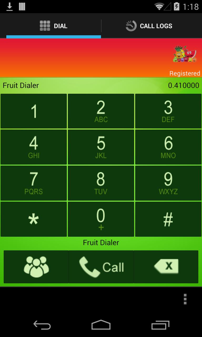Fruit Dialer