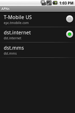 DST APN