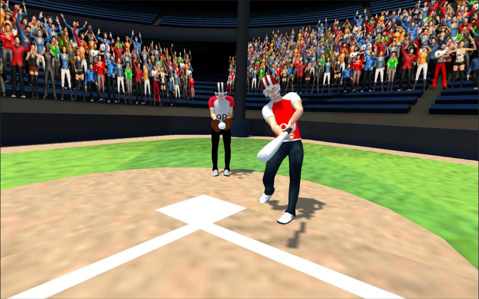 Baseball Game HomeRun