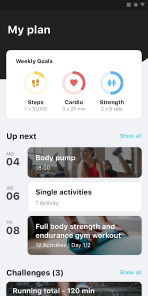 SPORTCLUB EXERCISE