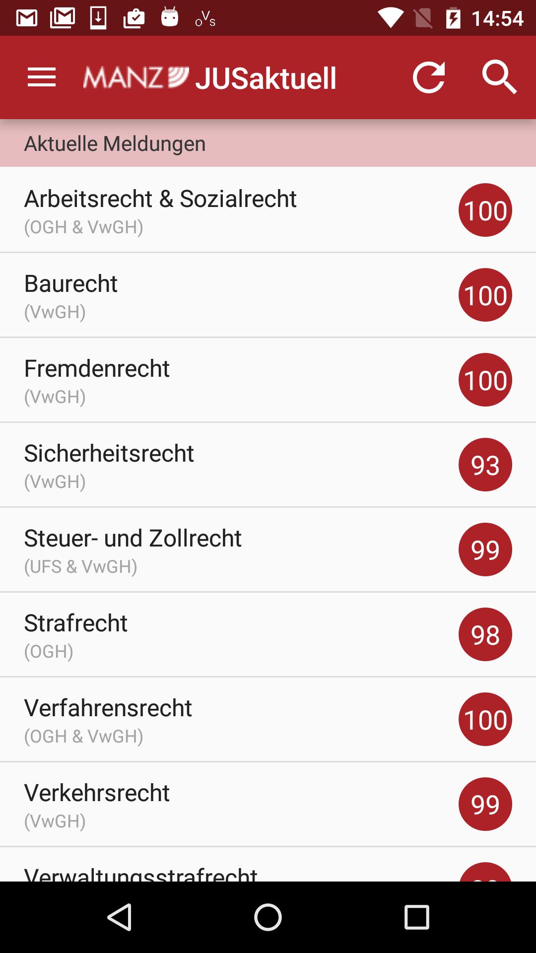 JUSaktuell