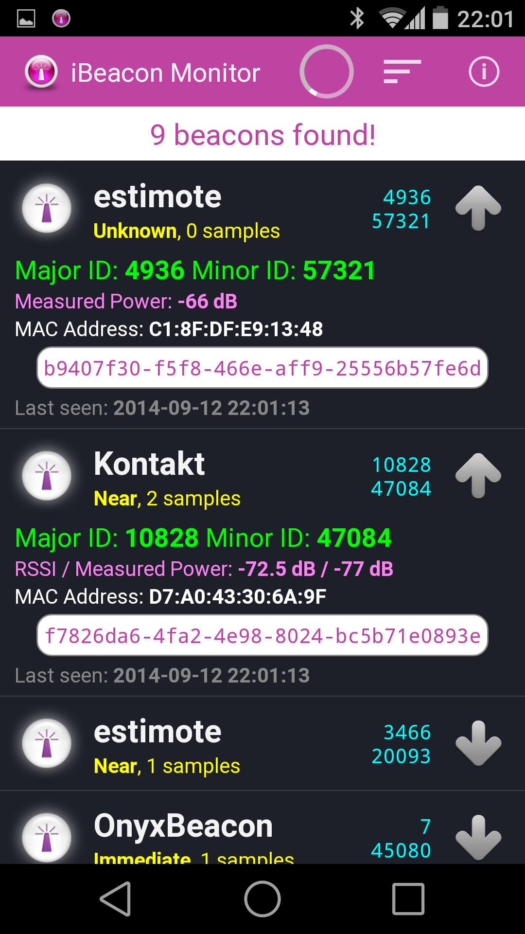 Beacon Monitor