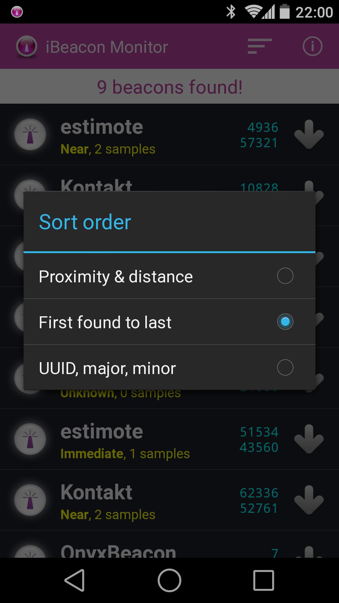 Beacon Monitor