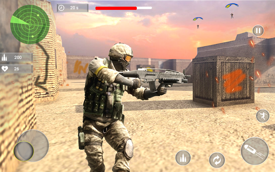 Gun Strike Shooting Gun Games