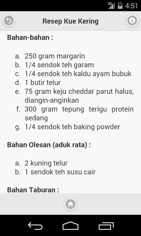 Resep Kue Kering