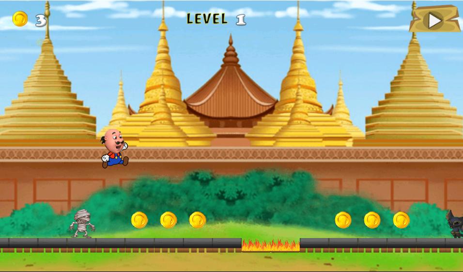 Motu Patlu Running Game