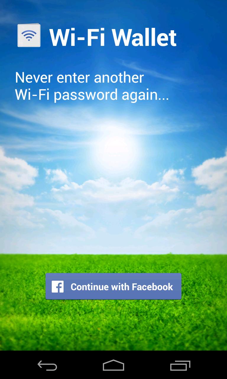 Wi-Fi Wallet