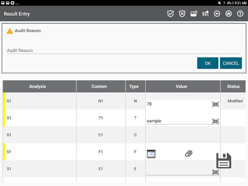 SampleManager Mobile