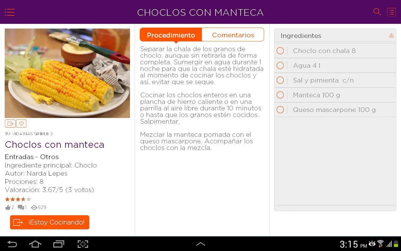 Recetas FOX Life