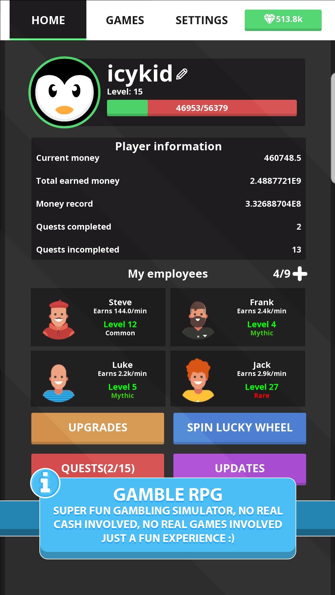 Gamble RPG