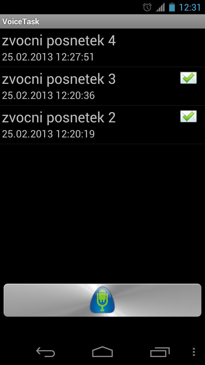 Voice Task