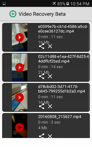 Video Recovery