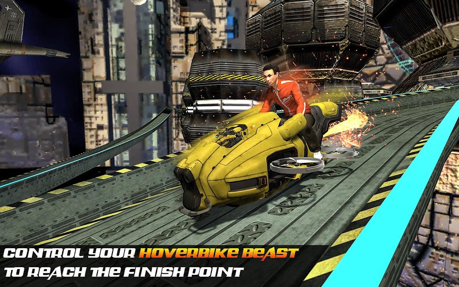 Hoverbike flying Beast Game
