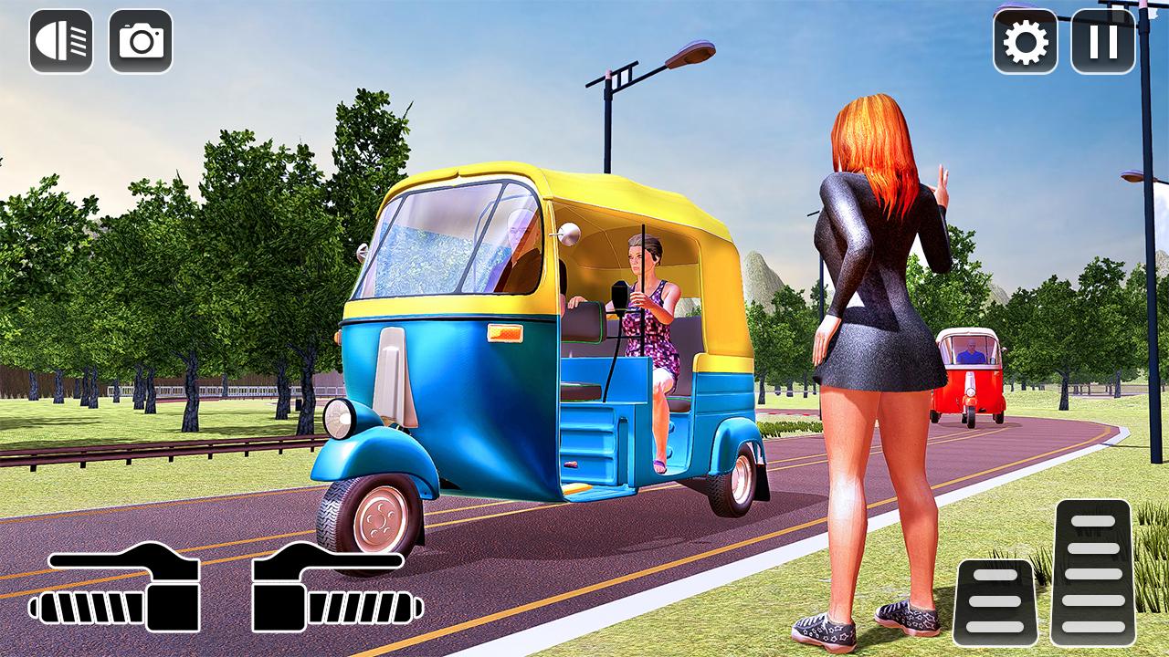 Tuk Tuk Rickshaw Driving Games