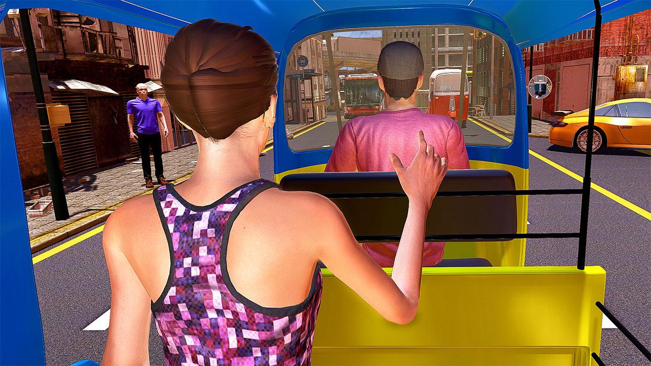 Tuk Tuk Rickshaw Driving Games