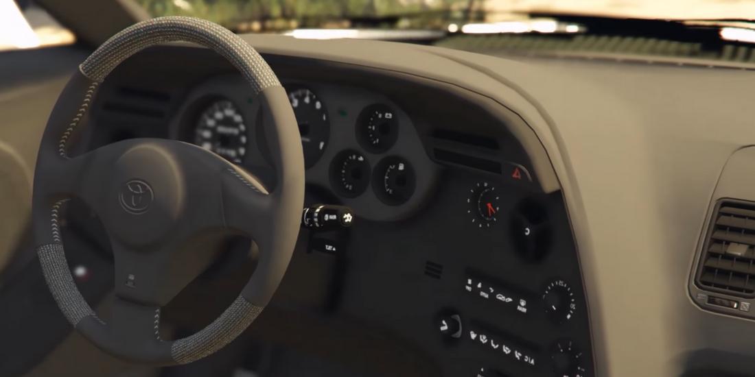 Supra Driving Toyota 3D