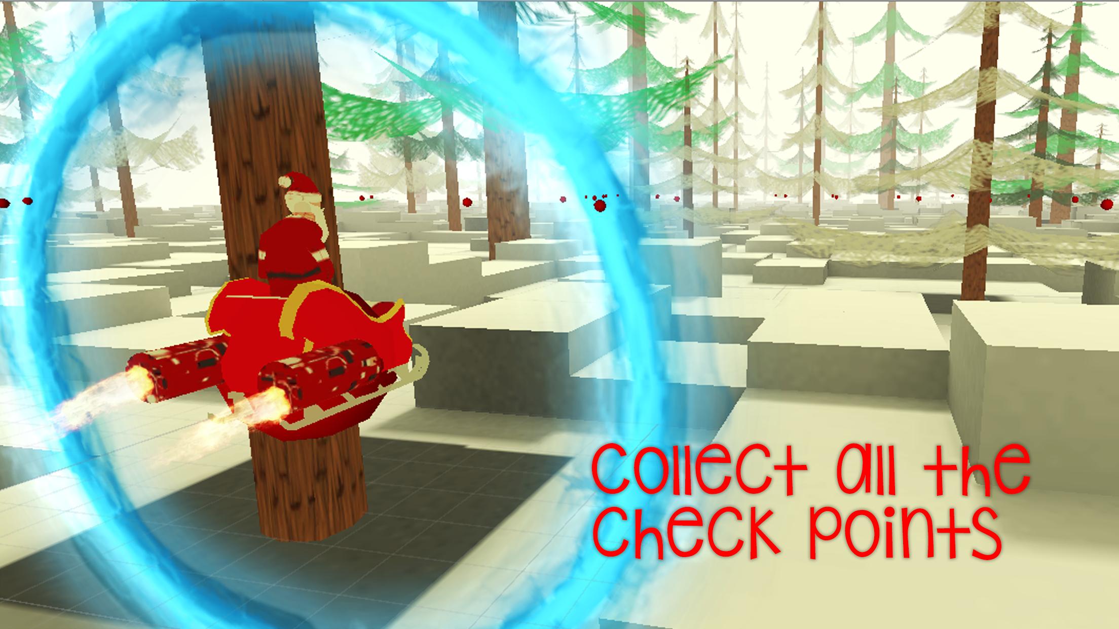 Super Santa Claus Flying Race