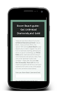 Ressources for boom beach