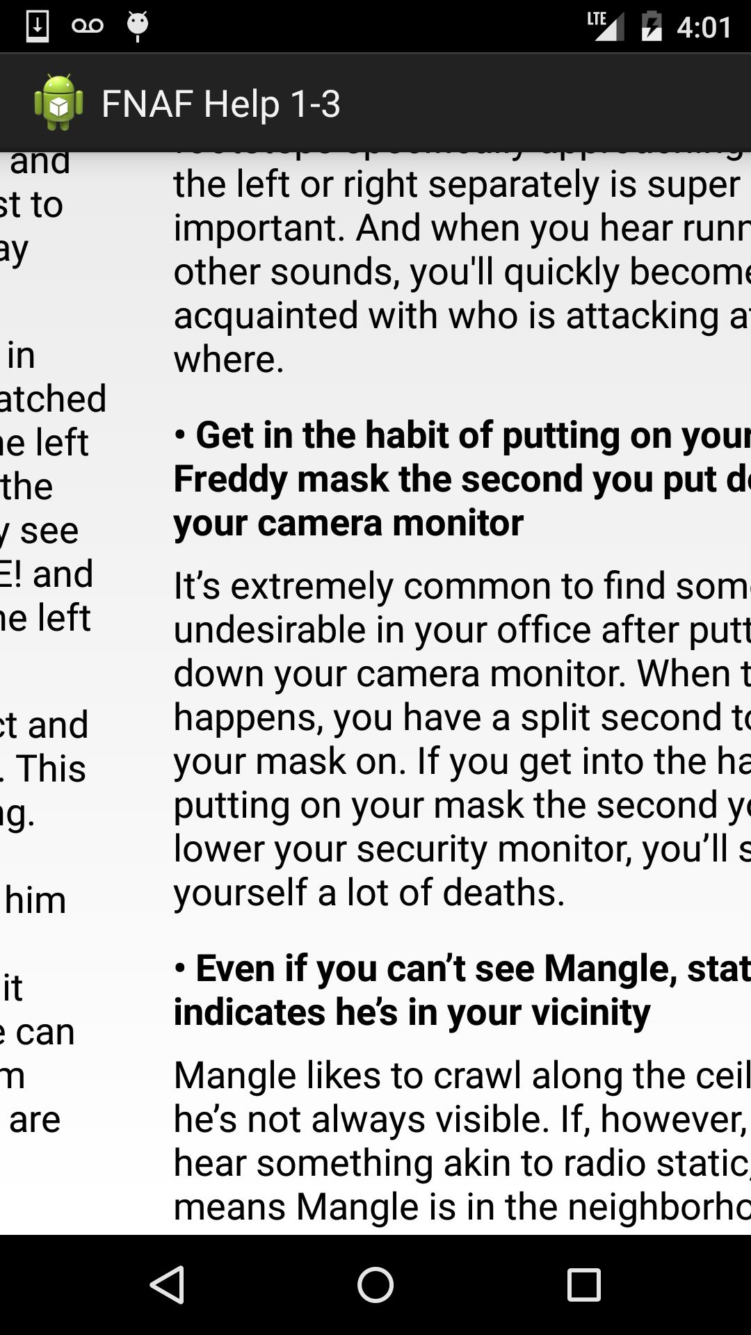 FNAF Help 1-3