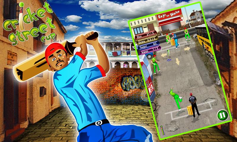 Cricket Street Cup Game