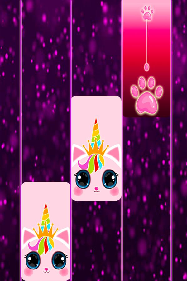 Cat Unicorn Piano