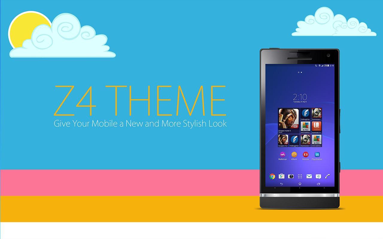 Z4 Launcher and Theme