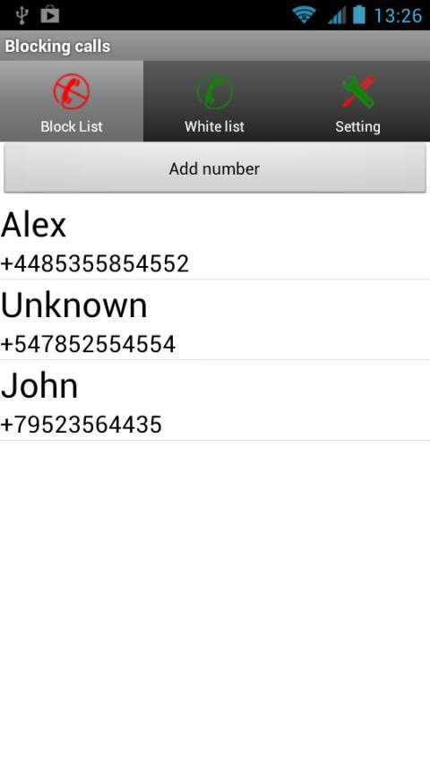 Blocking calls